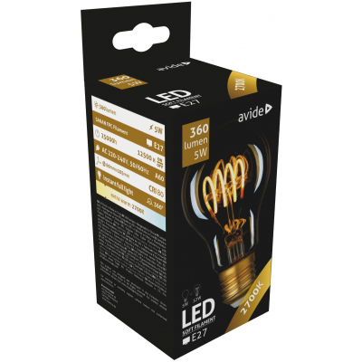 Avide LED Soft Filament Globe 5W E27 EW (ABLSFG27EW-5W)