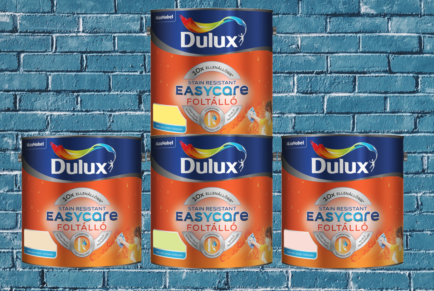 Dulux EasyCare színes falfesték