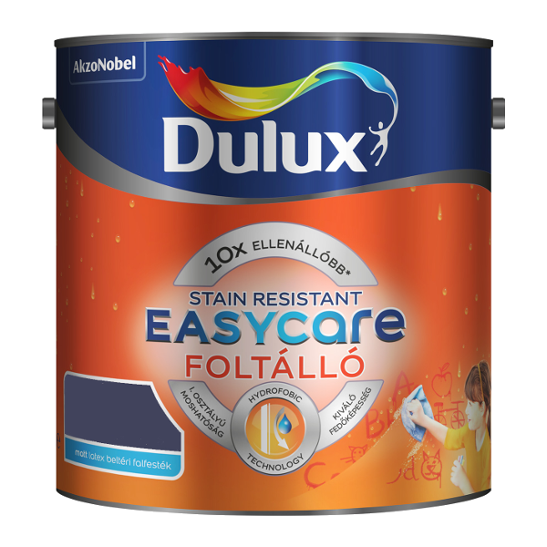 DULUX EASYCARE 5L ÉJFÉLI MÉLYSÉG VÍZTASZÍTÓ LATEX FALFESTÉK 301988