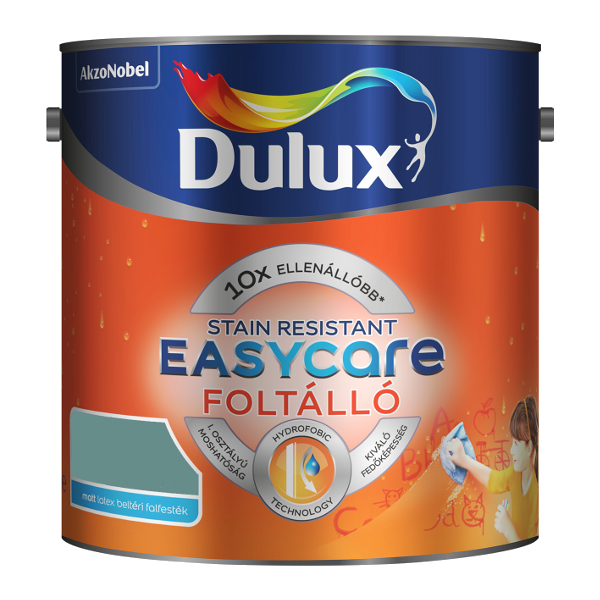 DULUX EASYCARE 5L TÜRKÍZ TALIZMÁN VÍZTASZÍTÓ LATEX FALFESTÉK 302016