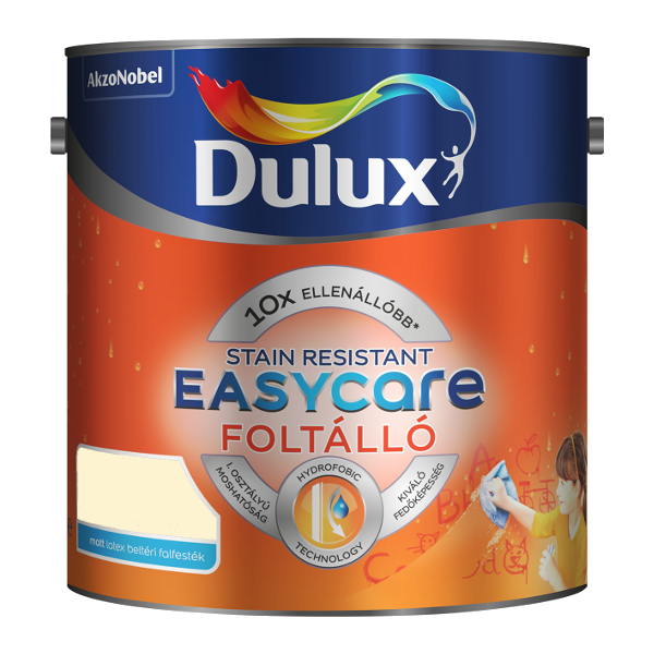 DULUX EASYCARE 5L NEMEZ SÜVEG VÍZTASZÍTÓ LATEX FALFESTÉK 302021