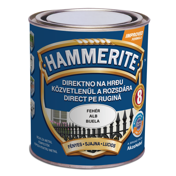 HAMMERITE FÉMFESTÉK 2,5L FÉNYES GRAFITSZÜRKE (275635)