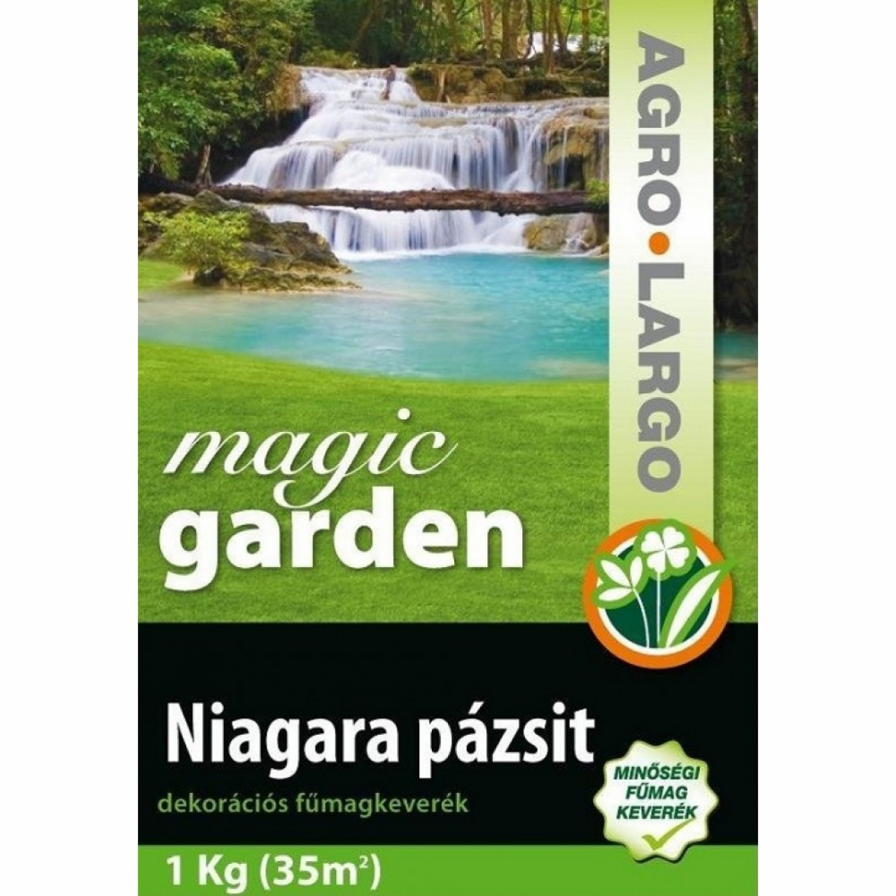 Agro Largo Magic Garden – Niagara Pázsit fűmagkeverék 1 kg 5998382101109