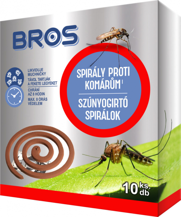  BROS Szúnyogirtó és riasztó spirál B012