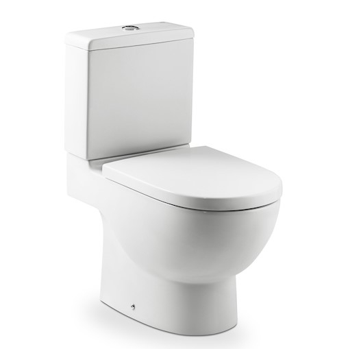 Roca - Meridian porcelán monoblokkos WC, alsó/hátsó kifolyású - A342237000