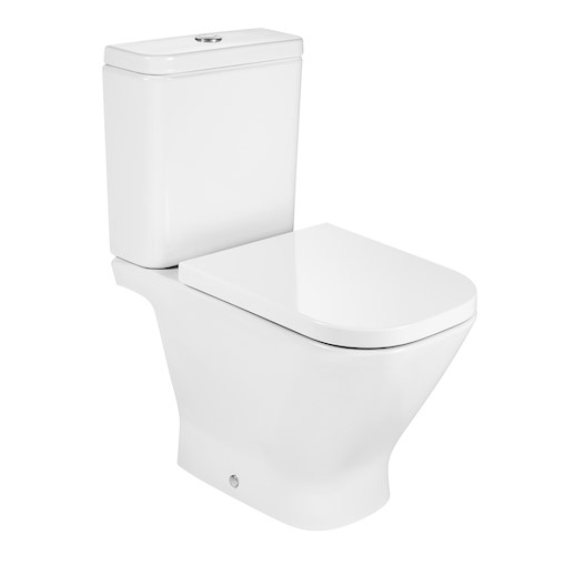 Roca - The Gap square porcelán monoblokkos WC, alsó kifolyású - A342478000