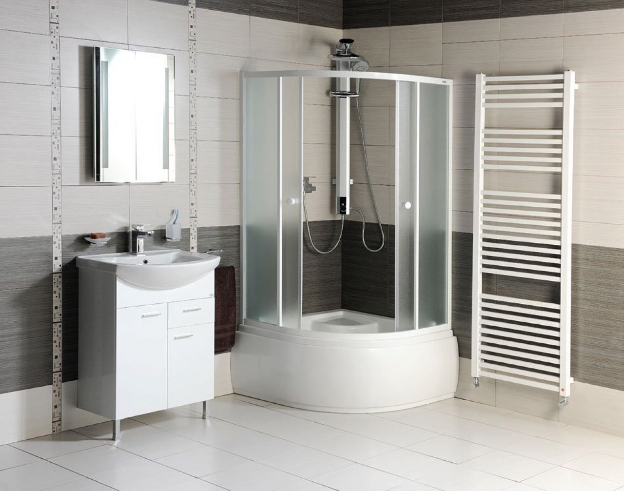 Aqualine tükör LED világítással 60x80 (ATH6)