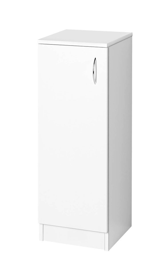 Aqualine SIMPLEX ECO Alsó szekrény, 30x86x30cm, matt fehér (SIME340)