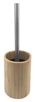 Aqualine BAMBOO WC kefe álló, bambusz (BI004)