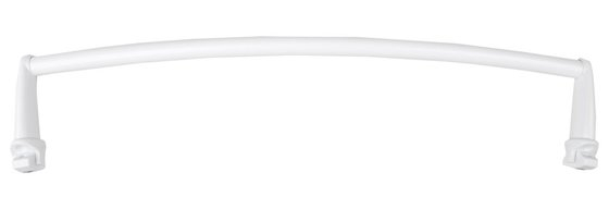 Aqualine Törölközőszárító radiátorokhoz 43 cm-es kerek, fehér (IDO-50)
