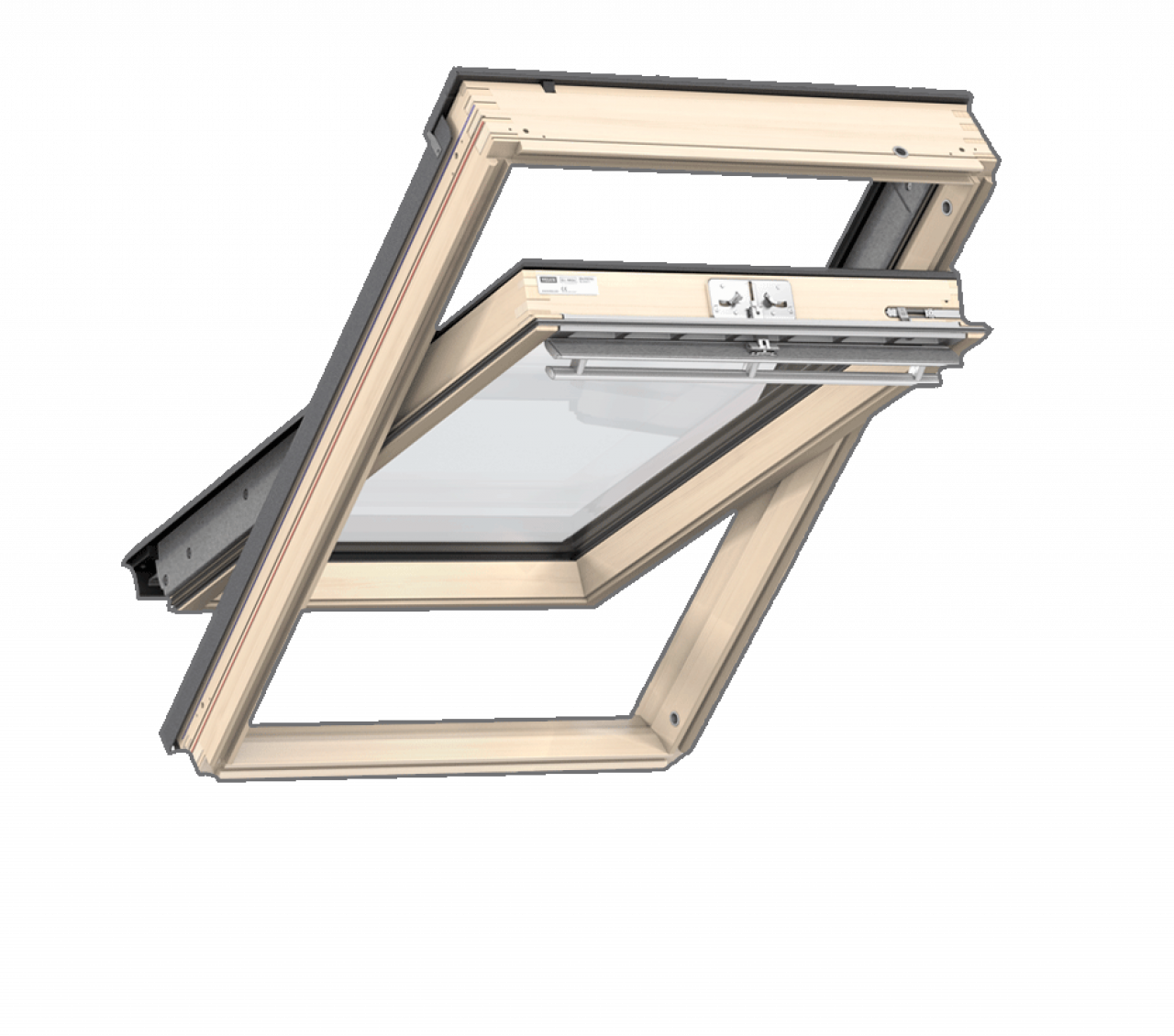 Velux - Standard fa tetőtéri ablak felső kilincses GLL