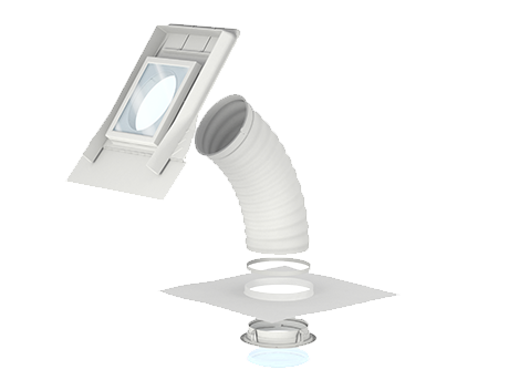 Velux - TWF/TLF flexibilis csöves fénycsatorna magastetőhöz