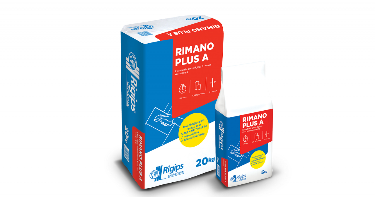 Rigipsz Rimano Plusz A 5kg 105810 (9002869565547)