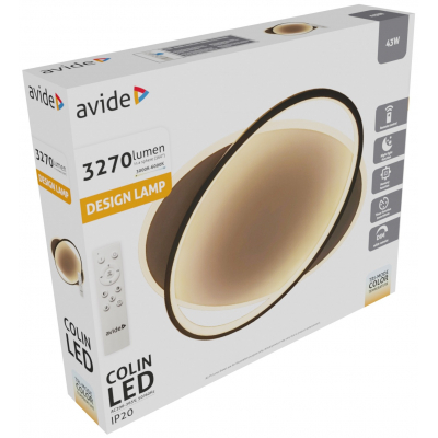 Avide Design Mennyezeti lámpa Colin RF Távirányítóval (ADO3S-COLI-2.4G)