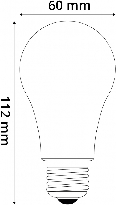 Avide Smart LED Globe A60 9W RGB+W WIFI APP Control (ASG27RGBW-9W-WIFI )