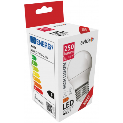 Avide LED Globe Mini G45 2.5W E27 WW (ABMG27WW-2.5W)