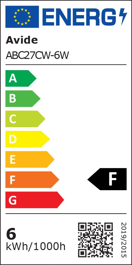 Avide LED Candle 6W E27 CW (ABC27CW-6W)