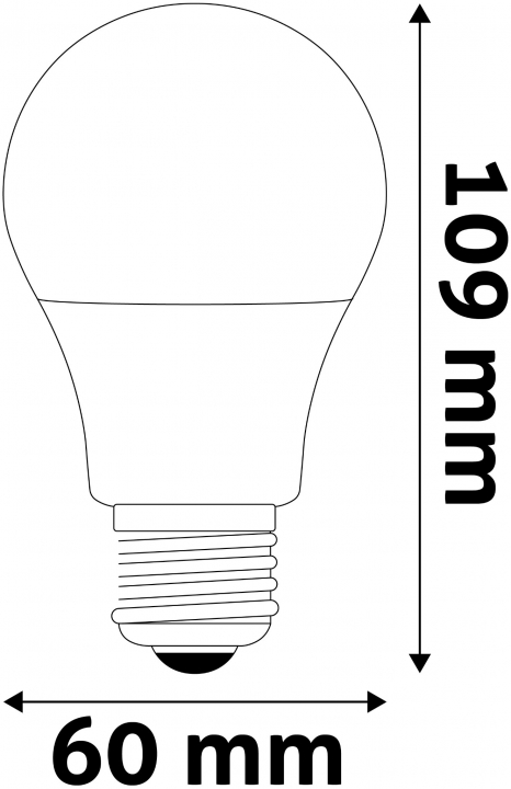Avide LED Globe A60 9.5W E27 NW (ABG27NW-9.5W-AP)