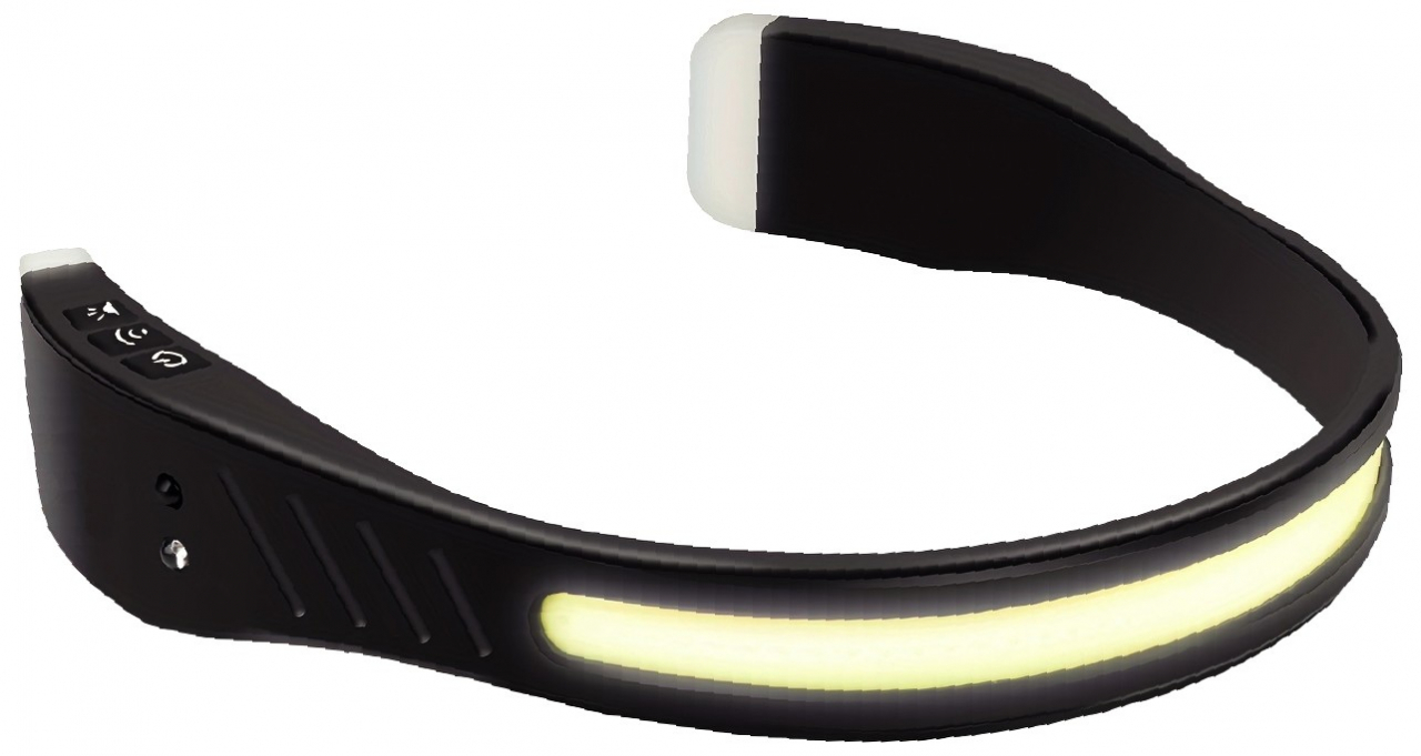 Entac Elemlámpa Akkumulátoros COB+2 LED Fejlámpa (EHL-RE-2LED )