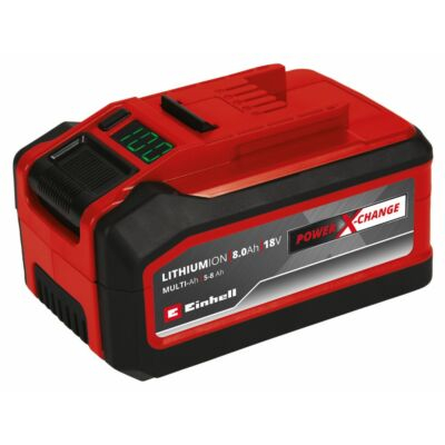 Einhell 18V 5-8Ah Multi-Ah PXC Plus akkumulátor, 18V, 5-8Ah - 4511600