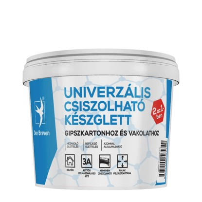 Den Braven Univerzális készglett fehér 1,5kg 2IN1 00402RLHU
