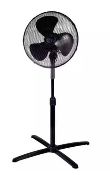 Somogyi állványos ventilátor fekete SF 40 BK/M