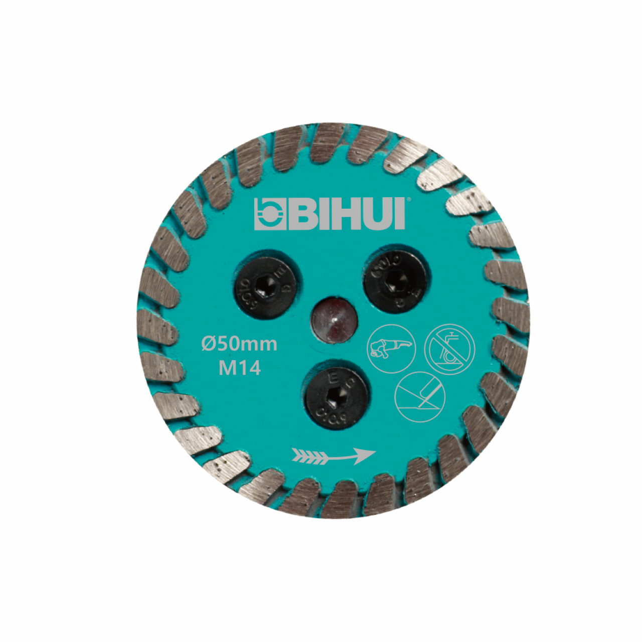 Bihui gyémánttárcsa vágáshoz, csiszoláshoz 50 mm - DCW50