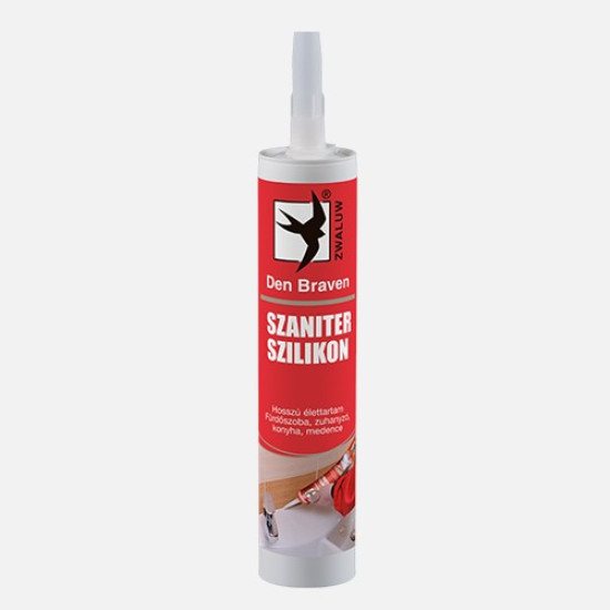 DEN BRAVEN  Szaniter szilkon szürke 280ml 30213RLHU