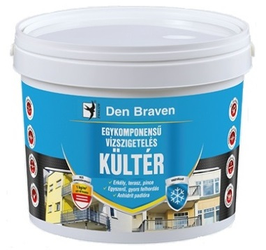 Den Braven Egykompunensű vízszigetelés Kültér  5 Kg CH0292HU