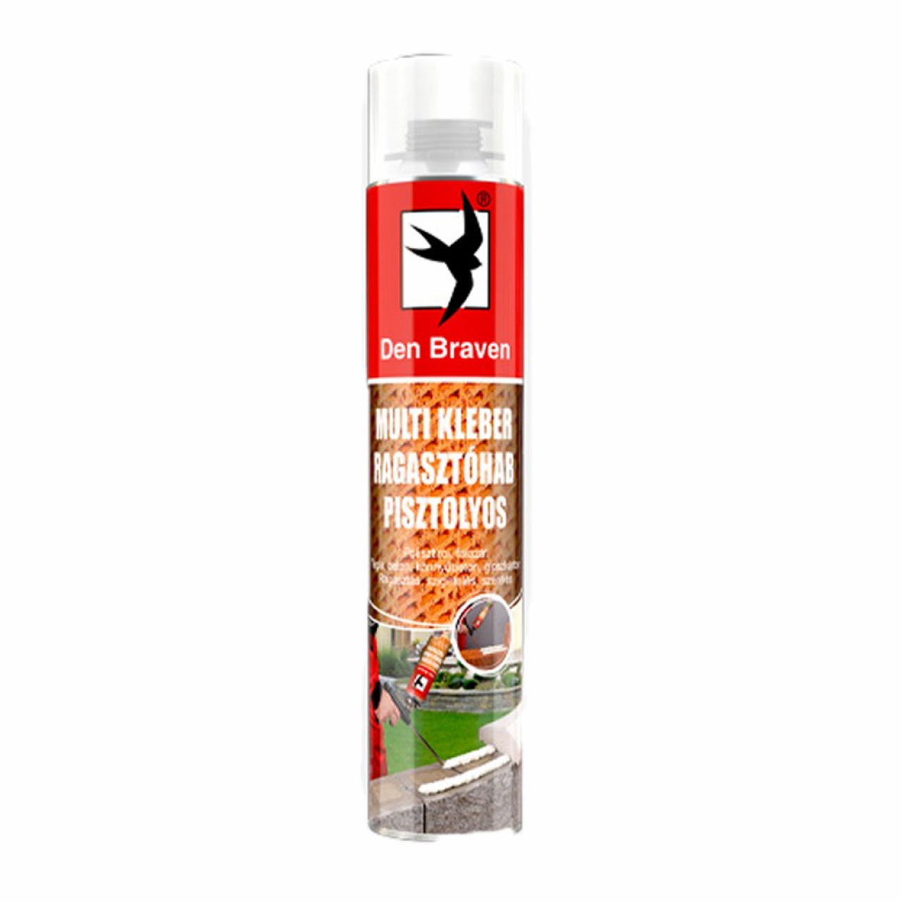 DEN BRAVEN MULTI KLEBER RAGASZTÓHAB PISZTOLYOS  750ML 40220MKHU