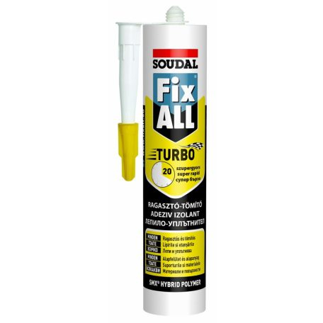 SOUDAL FIX-ALL TURBO FEHÉR 290ML 126857