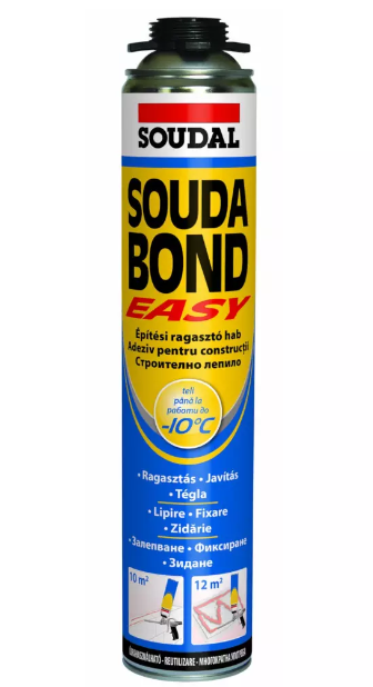 SOUDAL EASY BOND ÉPÍTÉSI RAGASZTÓHAB TÉLI PISZTOLYOS 137975