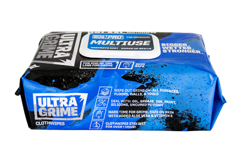 ULTRAGRIME PRO MULTIUSE NEDVES TÖRLŐKENDŐ 38X25CM 100DB/CS KÉK UWS5900-RB