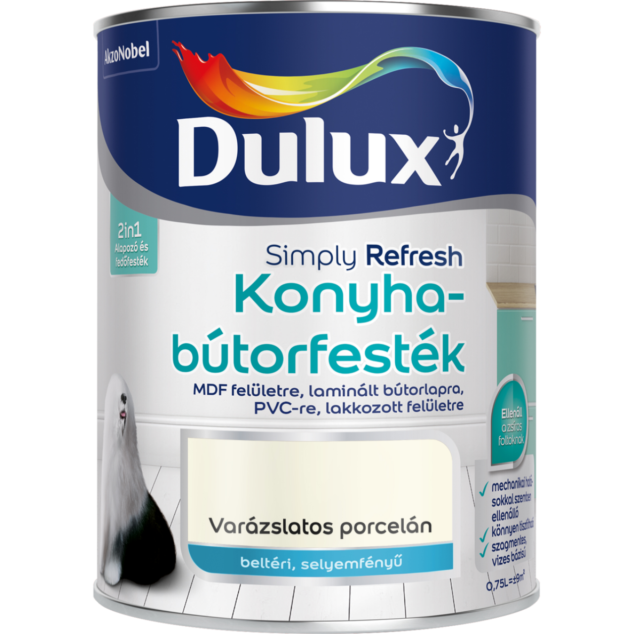 AN.SIMPLY KONYHABÚTOR FESTÉK VARÁZSLATOS PORCELÁN 0.75L 5778171