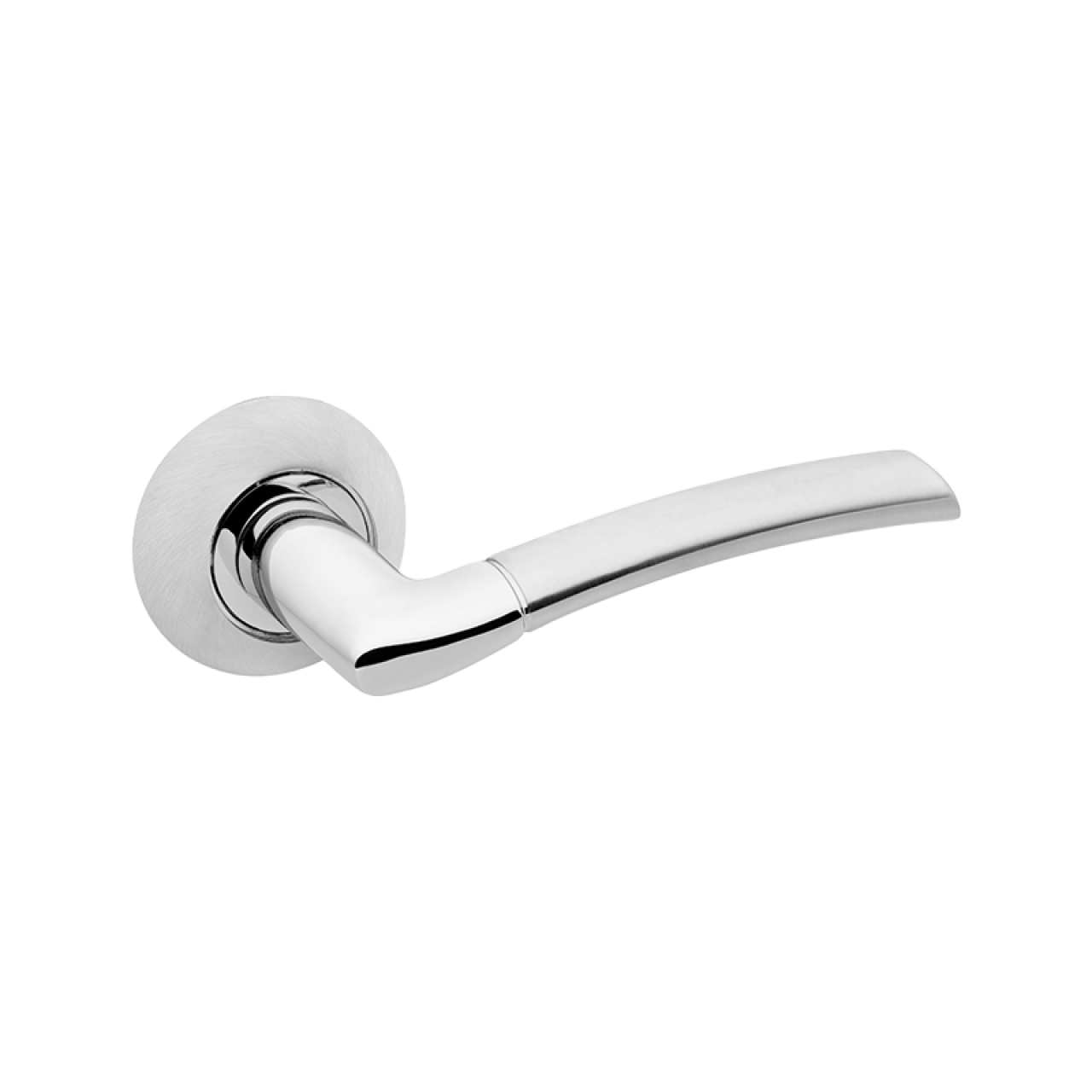 BUSSARE SLIM A128 CHROME-SATIN CHROME AJTÓKILINCS