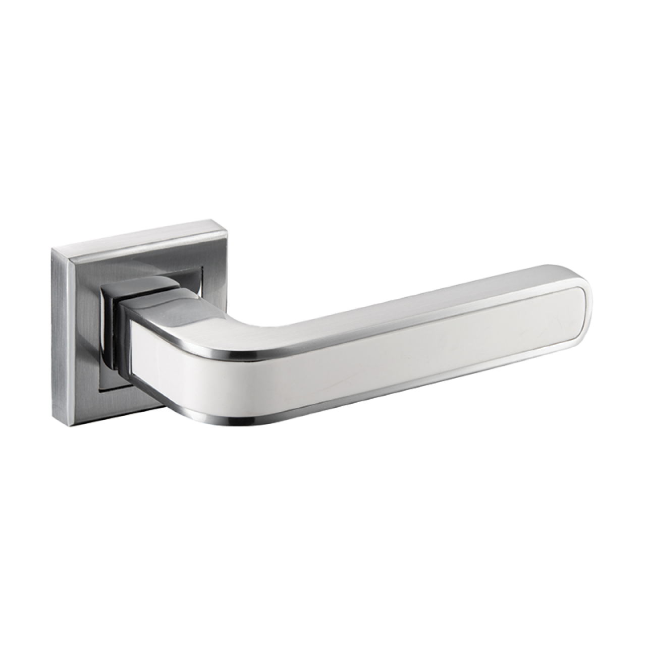 BUSSARE PIEZA Q360 WHITE CHROME AJTÓKILINCS