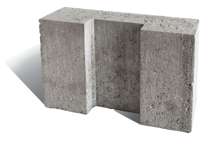 Barabás Napelem rögzítő súly szürke 33x20x6,5/4,3 cm