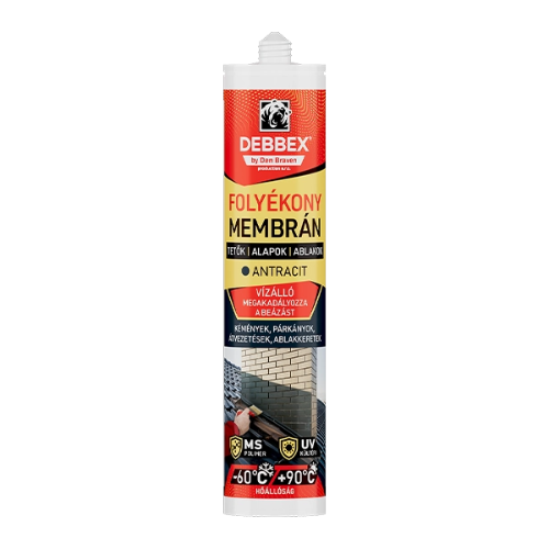Den Braven Folyékony membrán 290 ml Antracit Szürke 31371DBXHU