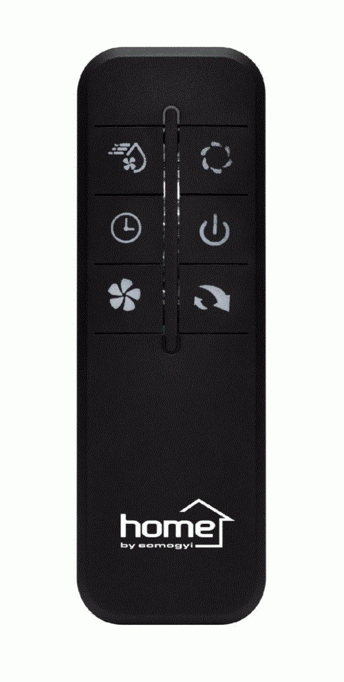 SOMOGYI ELECTRONIC SFM43BK Álló ventilátor Fekete