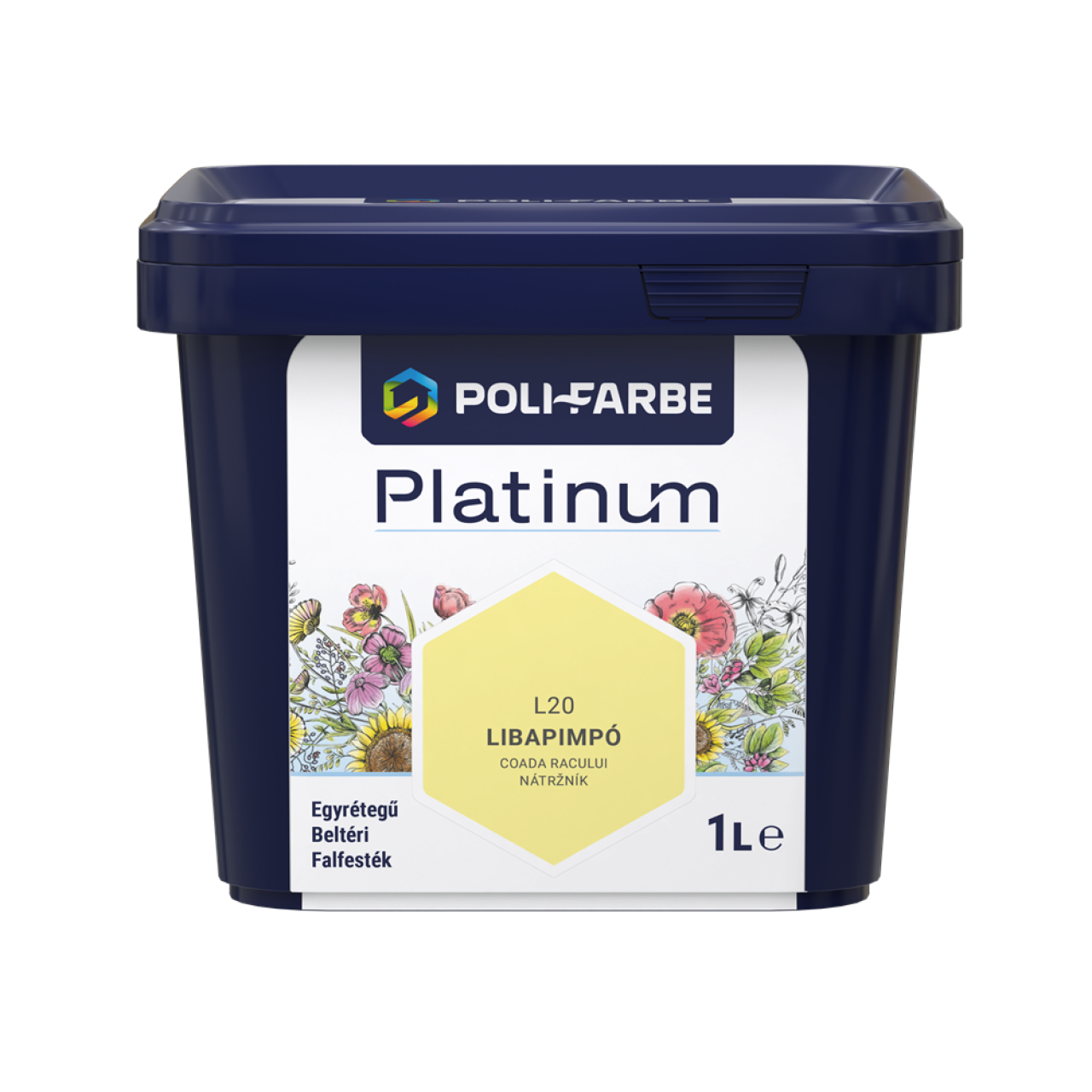 PLATINUM SZÍNES BELTÉRI 1L L20 DISZP FALFESTÉK LIBAPIMPO  1010101105