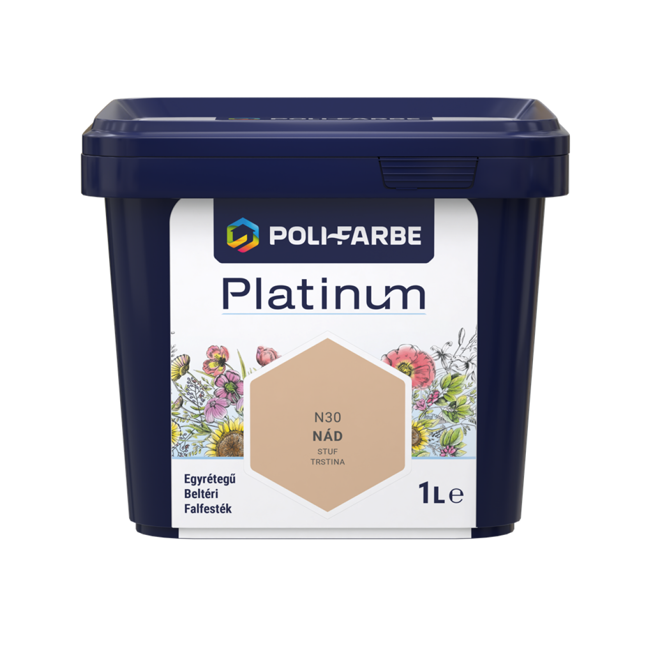 PLATINUM SZÍNES BELTÉRI 1L N30 DISZP FALFESTÉK NÁD 1010101082