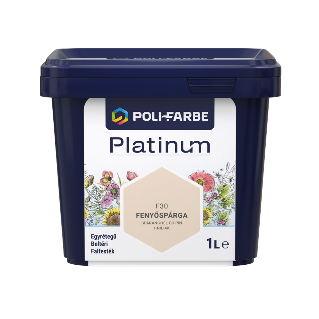 PLATINUM SZÍNES BELTÉRI 1L F30 DISZP FALFESTÉK FENYŐSPÁRGA 1010101093